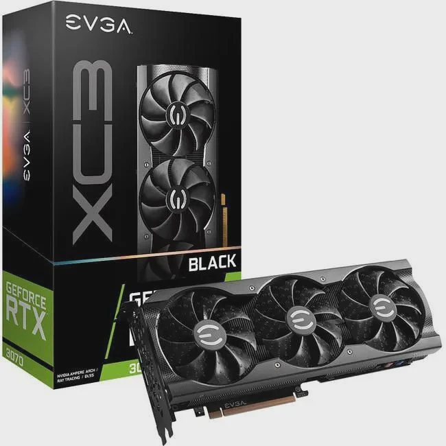 EVGA 08G-P5-3751-KL NVIDIA GeForce RTX 3070 Graphic Card - 8 GB GDDR6 - LHR