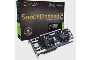 EVGA 08G-P4-6573-KR GeForce GTX 1070 Graphic Card - 1.59 GHz Core - 8 GB GDDR5 - Dual Slot
