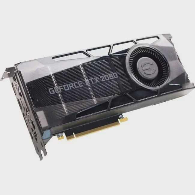 EVGA 08G-P4-2080-KR GeForce RTX 2080 Graphic Card - 1.71 GHz Boost Clock - 8 GB GDDR6 - Dual Slot