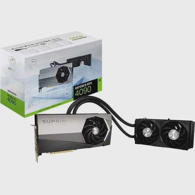 MSI G4090SLX24 NVIDIA GeForce RTX 4090 Graphic Card - 24 GB GDDR6X - 3.5 Slot - PCIe 4.0 x16