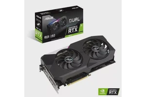 ASUS DUAL-RTX3070-8G GeForce RTX™ 3070 Graphic Card - 8 GB GDDR6 - PCIe 4.0 - 2.7 Slots