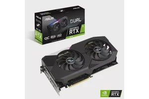 ASUS DUAL-RTX3070-O8G GeForce RTX™ 3070 OC Graphic Card - 8 GB GDDR6 - 2.7 Slots - PCIe 4.0