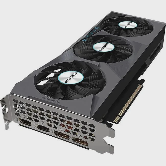 GIGABYTE GV-R66EAGLE-8GD AMD Radeon RX 6600 Graphic Card - 8 GB GDDR6 - 2x Slot - PCIe 4.0 x8 - FHFL