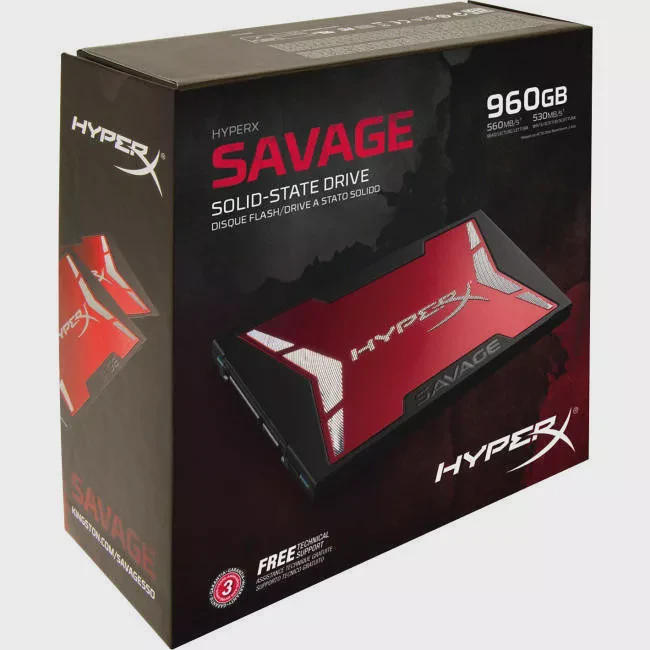 Kingston SHSS3B7A/960G HyperX Savage 960 GB Solid State Drive - SATA/600 - 2.5