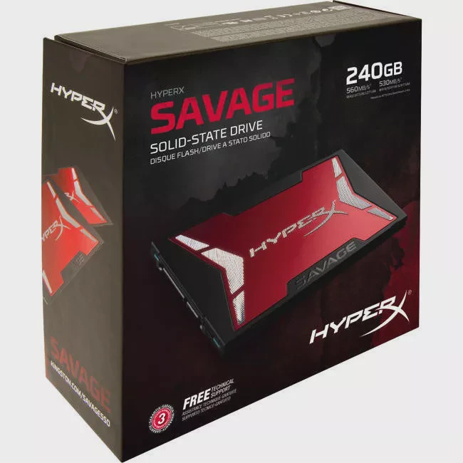 Kingston SHSS3B7A/240G HyperX Savage 240 GB Solid State Drive - SATA/600 - 2.5