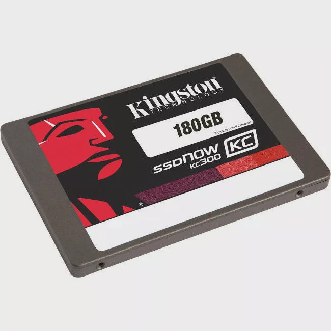 Kingston KW-S34180-4W1 SSDNow KC300 180 GB Solid State Drive - SATA/600 - 2.5