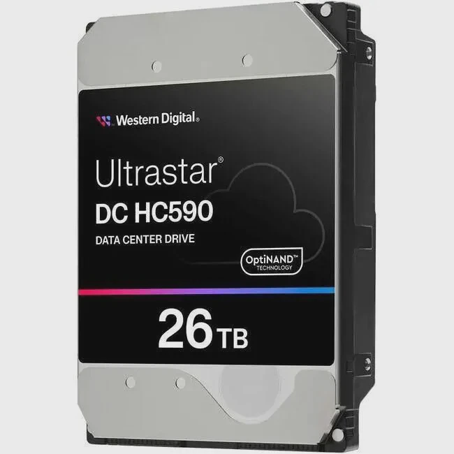 WD 0F59375 Ultrastar DC HC590 Hard Drive - 26 TB - 3.5
