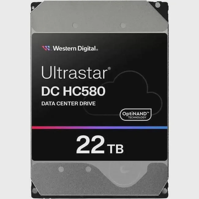 WD 0F62785 HC580 Hard Drive - 22 TB - 3.5