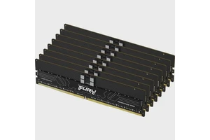 Kingston KF548R36RBK8-256 Fury Renegade Pro Server Memory - 256GB (8 x 32GB) - ECC Registered - DDR5-4800 - CL36