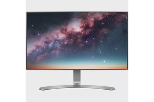 LG 24MP88HV-S Full HD LCD Monitor - 16:9 - Silver, White