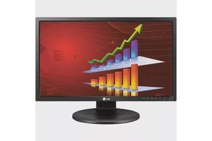 LG 22MB35P-I 22" Class Full HD LCD Monitor - 16:9 - Hairline Textured Black