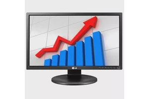 LG 22MB35P-B 22" Class Full HD LCD Monitor - 16:9 - Black