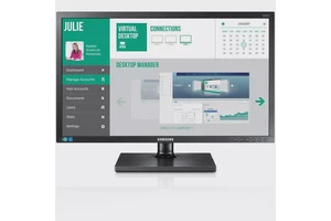 Samsung NC241-TS Cloud Display NC All-in-One Zero Client - Teradici Tera2321 - Black