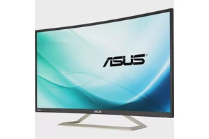 ASUS VA326H Full HD Curved Screen LCD Monitor - 16:9 - Black