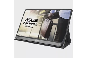ASUS MB16AC ZenScreen 15.6" Full HD LCD Monitor - 16:9 - Dark Gray - Black